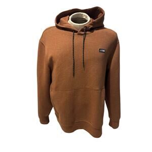 American Eagle AE Logo Hoodie Brown Pullover Sweatshirt Men’s Size XL New